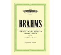 Brahms: German Requiem Op. 45 (Vocal Score) (EP3672): Klavierauszug