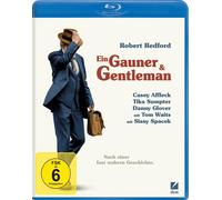 EIN GAUNER UND GENTLEMAN -ROBERT REDFORD,CASEY AFFLECK - BLU-RAY NEW