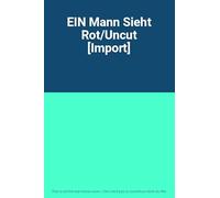 Ein Mann Sieht Rot/Uncut [Import allemand]