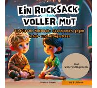 Ein Rucksack voller Mut: Einfühlsame Mutmach- Geschichten gegen Schul- und Alltagsstress. Ein besonderes Kinderbuch ab 6 Jahren zum Umgang mit Ängsten, Sorgen & Nervosität. Inkl. Wohlfühltagebuch