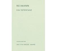 Ein Totentanz Study score Baritone and Chamber orchestra Reimann Suite Ars-Viva-