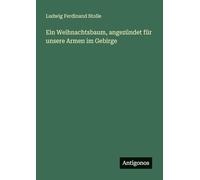 Ein Weihnachtsbaum, angezündet für unsere Armen im Gebirge