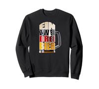 Ein Zwei Drei Bier. Beer Mug Funny Easy Oktoberfest Costume Sweatshirt