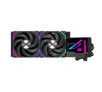 EINAREX VERTEX ARGB Liquid Cooling CPU Cooler w/ Radiator / High Cooling / Quiet / AIO Water Cooling Cooler / AMD AM5 / Intel Core Ultra Compatible RGB LED Overclocking (Black, 240mm)