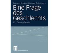 Boekle - Eine Frage des Geschlechts Ein Gender-Reader - New paperbac - T555z