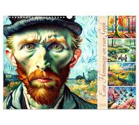 Eine Hommage an van Gogh UK-Version (Wall Calendar 2026 DIN A3 Landscape), CALVENDO 12 Month Wall Calendar