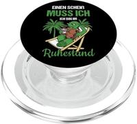 Einen Scheiß Muss Ich Ich Bin Im Ruhestand Rente PopSockets PopGrip for MagSafe