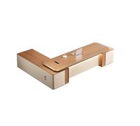 EINES Desk Game Table Home Office Desk Executive Desk, Modern CEO, Manager's Single