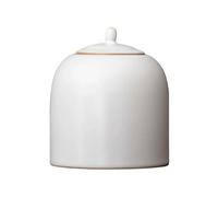EINES Pantry Storage Containers Retro Ceramic Tea Can For Home Travel Portable Creative Small Tea Warehouse Ceramic Containers for Tea, Coffee, Flour, Sugar,
