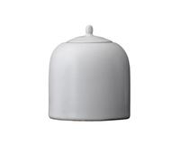 EINES Pantry Storage Containers Small Ceramic Tea Caddy, Household Sealed Container, Tea Storage Jar, Retro Mini Portable Tea Canister Ceramic Containers for Tea, Coffee, Flour, Sugar,