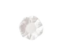 EINES Stackable Plates Japanese Ceramic Dessert Cake Origami Beautiful Shape Appetizer Serving Plate Snack Dish(8in)