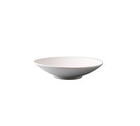 EINES Stackable Plates Zen Creative Frosted White And Black Bamboo Bowl, Japanese Style Shallow Plate Restaurant Tableware, Suitable For Pasta, Ramen, Desserts, Appetizers(A,10in)