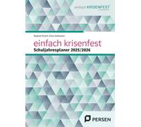 einfach krisenfest - Schuljahresplaner 2025/2026: DIN A5 Lehrerkalender mit Hardcover-Einband - Raphael Kirsch (1. bis 4. Klasse)