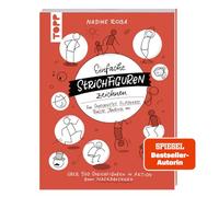 Einfache Strichfiguren zeichnen: Für Sketchnotes, Flipcharts, Bullet Journal etc.