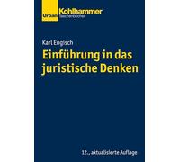 Einfuhrung in Das Juristische Denken (Urban-taschenbucher)
