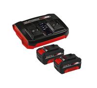 Einhell 18V 2 x 4.0Ah Power X-Change Battery & Charger Kit Li-ion EINPXSTKIT42