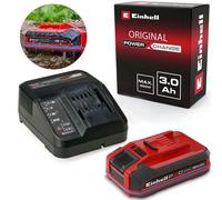 Einhell 18V 3.0Ah Plus Sealed Battery + Charger Power X-Change Pxc Starter Kit