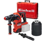 Einhell 18V 36V X-Change Cordless Sds Hammer Drill + Keyless Chuck + Adapter