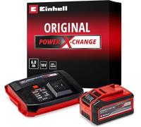 Einhell 6.0Ah Battery And 6A Boost Charger Power X-Change Starter Kit 1350W PXC