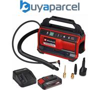 Einhell 18v Air Compressor 11 Bar PRESSITO 18/25 Car Tyres Wheels 1 x 2.5ah Kit