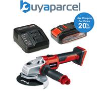 Einhell 18v Cordless Brushless Angle Grinder 115mm Axxio Power X-Change + 2.5ah