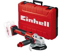 Einhell 18V Cordless Brushless Angle Grinder 115mm Axxio Power X-Change + Case