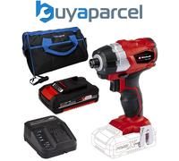 Einhell 18V Cordless Brushless Impact Driver Drill TE-CI 18 LI BL - 1x 2Ah + Bag