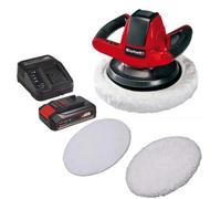 Einhell 18V Cordless Car Boat Buffer Polisher 254mm Power X +2.5Ah Charging Kit
