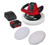 Einhell 18V Cordless Car Boat Buffer Polisher 254mm Power X + 4Ah Charging Kit