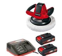 Einhell 18V Cordless Car Boat Buffer Polisher 254mm Power X Change 18V X2 2Ah