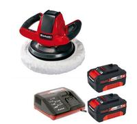 Einhell 18V Cordless Car Boat Buffer Polisher 254mm Power X Change 18V X2 4Ah