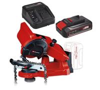 Einhell 18V Cordless Chain Sharpener Power X-Change + 2.5Ah Charging Kit