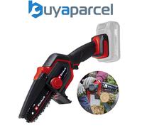 Einhell 18v Cordless Chainsaw Pruning Saw BL 15cm Hand Saw PXC GE-PS 18/15 Body