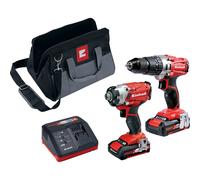 Power X-Change Combi & Impact Driver Twin Pack 18V 2 x 2.0Ah Li-ion