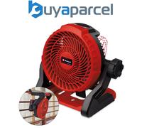 Power X-Change 18V Cordless Fan - 9" (180cm), 3 Speed Settings (Max. 1500m/h Wind Speed), 360 Rotatable Head - GE-CF 18/2200 Li Portable Camping Fan