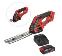 Einhell 18V Cordless Garden Pruner Hedge Cutter Grass Shear + 2.5Ah Charging Kit