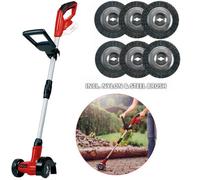Einhell 18V Cordless Grout Cleaner Patio Weed Moss Gc-Cc 18 Li Wire Brush X6