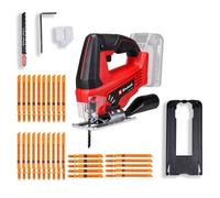 Einhell 18V Cordless Jig Saw Tc-Js 18 Li Power X-Change + 31 Blades - Body Only