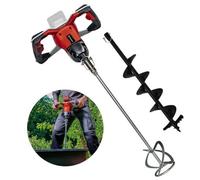 Einhell 18V Cordless Paddle Mortar Mixer + Earth Auger Gp-Ea 18/150 Li Bl-Solo