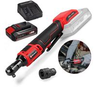 Einhell 18V Cordless Ratchet Wrench 60Nm 3/8" 1/2" Pxc Te-Rw 18/60 Li +2.5Ah Kit