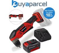 Einhell 18V Cordless Right Angle Drill 45Nm Power X-Change + 4.0ah Battery Kit
