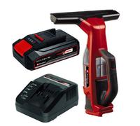 Einhell 18V Cordless Window Cleaner Vacuum Power X-Change + 2.5Ah Charging Kit