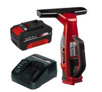 Einhell 18V Cordless Window Cleaner Vacuum Power X-Change + 4Ah Charging Kit