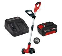 Einhell 18V Cordless Wire Brush Patio Cleaner Weed Moss Grout +4Ah Charging Kit