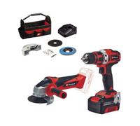 Einhell 18V Drill Driver & Angle Grinder - Kit