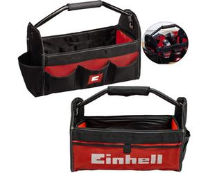 Einhell 18V Power X-Change 16" Open Mouth Power Tool Tote Bag Holdall Black Pxc
