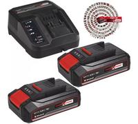 Einhell 18V Power X-Change Pxc Starter Kit - 2X 2.5Ah Battery + 3Ah Fast Charger