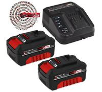 Einhell 18V Power X-Change Pxc Starter Kit - 2X 4.0Ah Battery + 3Ah Fast Charger