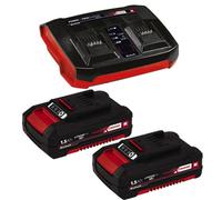 Einhell 18V Power X-Change Starter Kit 2X 1.5Ah Battery + Dual Port Twin Charger