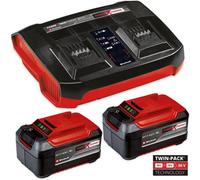 Einhell 18V Power X-Change Starter Kit 2X 5.2Ah Battery + Dual Port Twin Charger